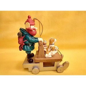 Enesco Rare Yukon Cornelius Sled Puppies Island Misfit Toys Ornament